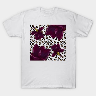 leopard pattern T-Shirt